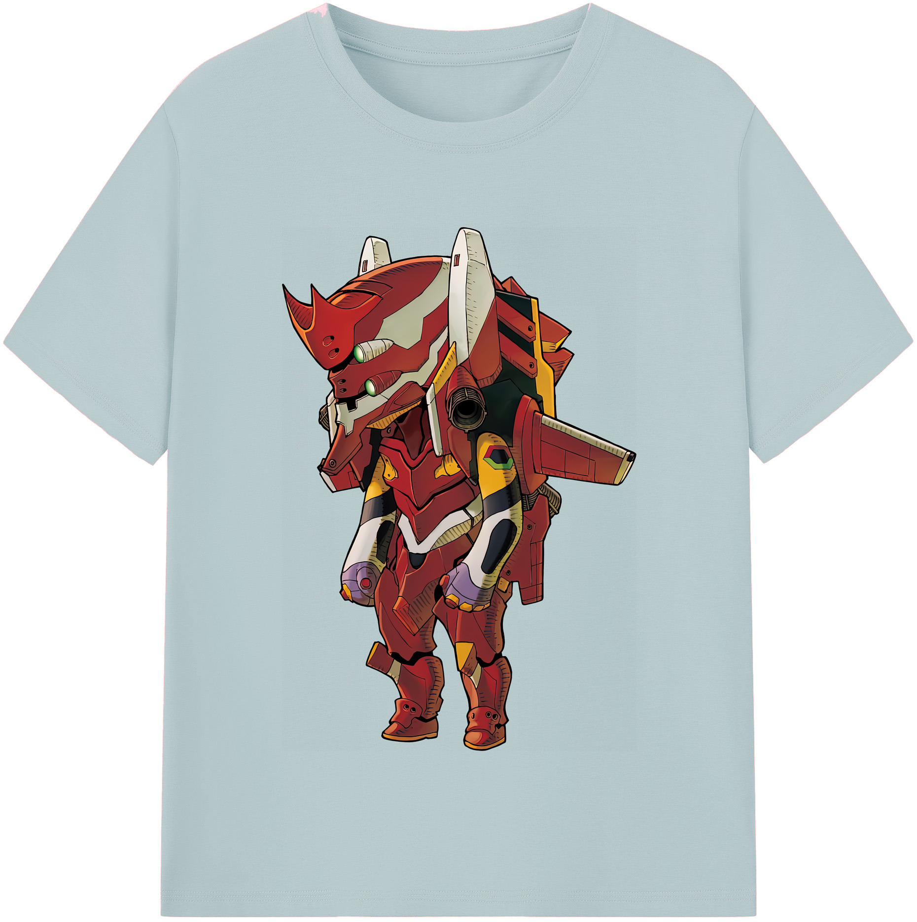 （画像用） EVA 新世紀エヴァンゲリオン 綿100％半袖Tシャツ（フロントプリント）